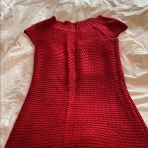 Red Sweater Dress
